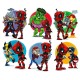 564146Z foaie de zahar Deadpool vs Avengers 29x20cm